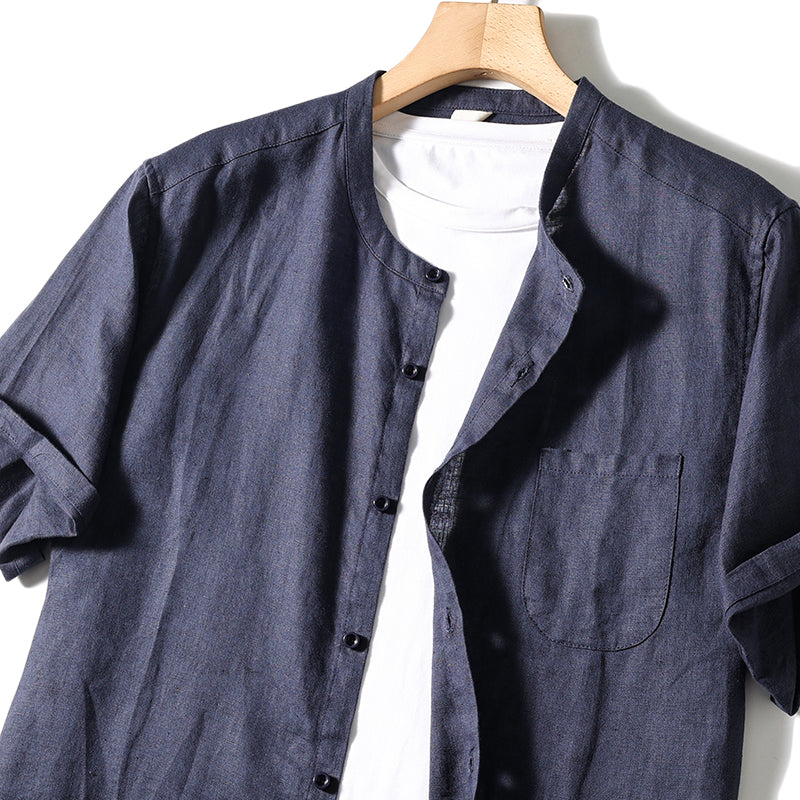 Edward Carter Pure Linen Shirt