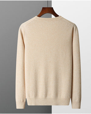 Langston Round Neck Wool Sweater