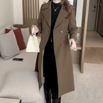 Nadine | Wol Longline Trench Coat