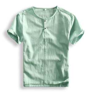 Van Belmont Breezy Linen Shirt