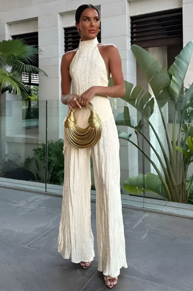 Lyana Pleated Jumpsuit