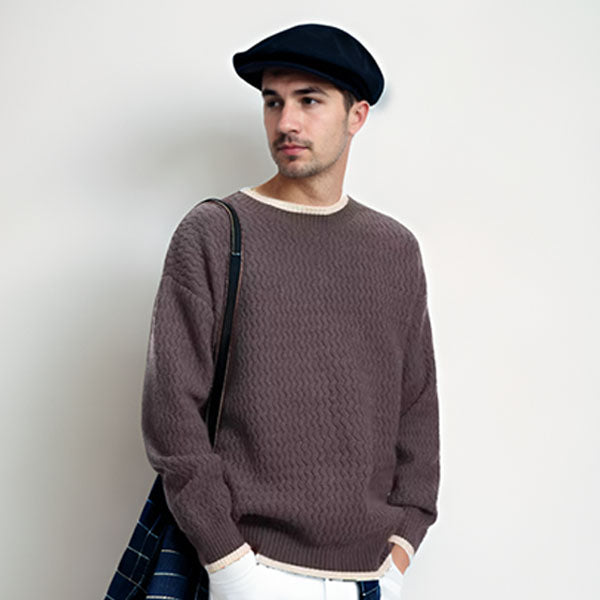 Thurston Brocade Sweater