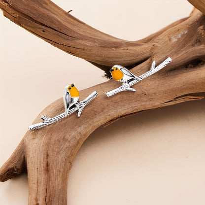 Cartoon Animal Bird Earrings