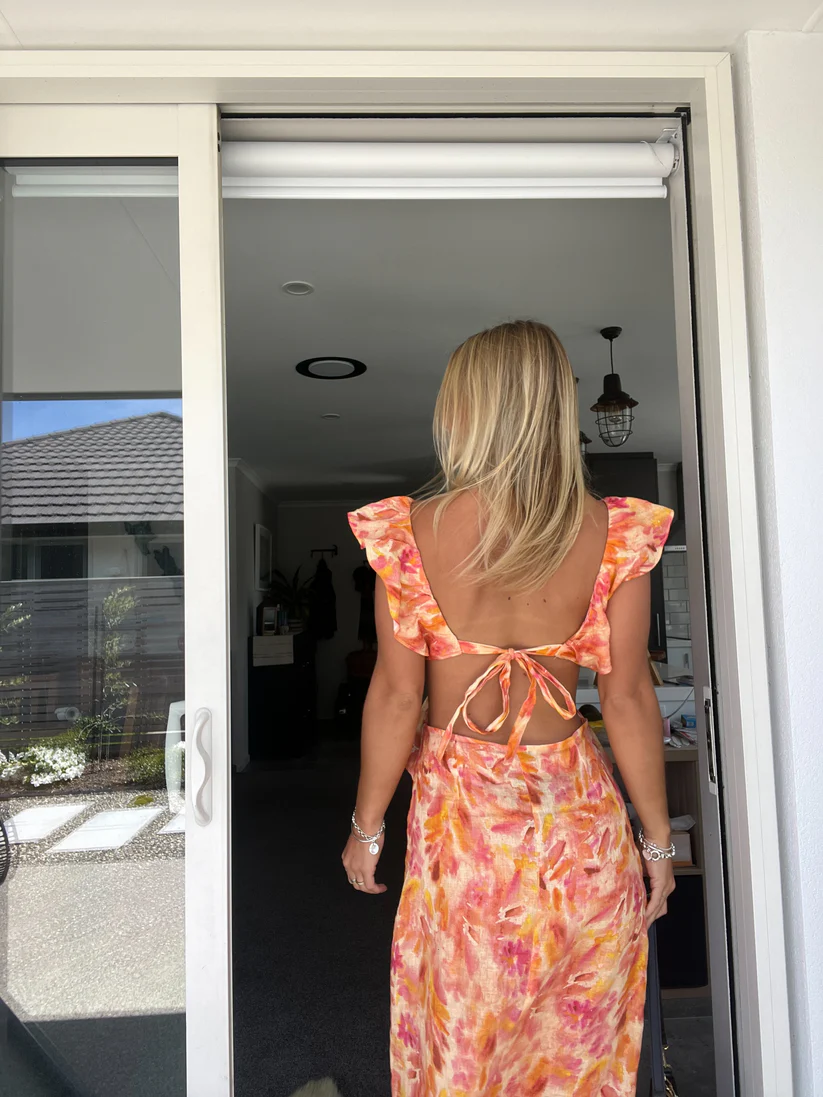 Marisel Ruffled Dress