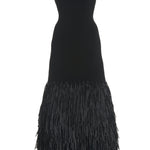 Noir Fringe Dress