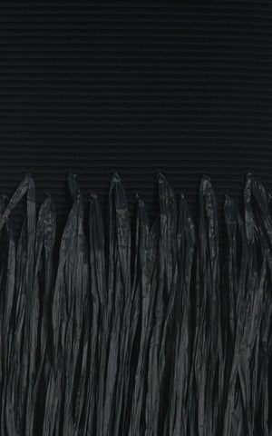 Noir Fringe Dress