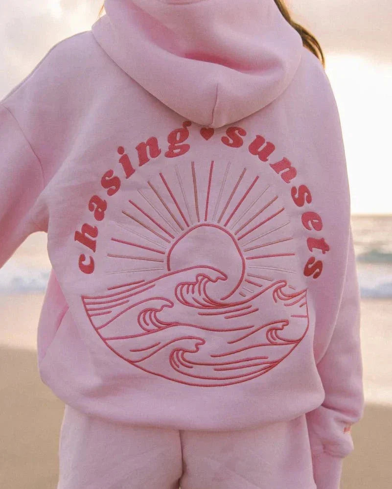 Elysia Sun-Set Waves Hoodie