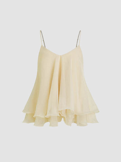 Jolene Ruffled Cami Top