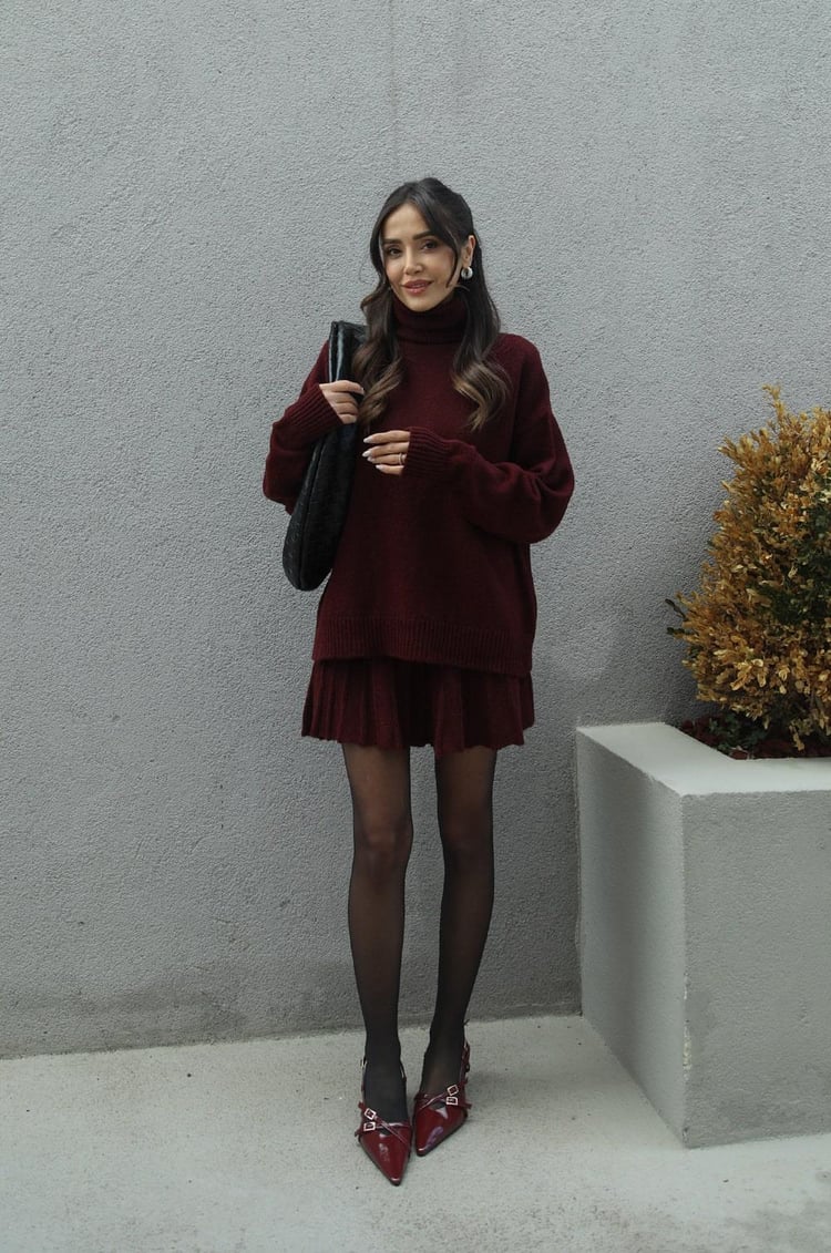 Indy Knit Pullover Set