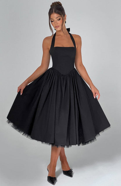 Elegant Allure Midi Dress