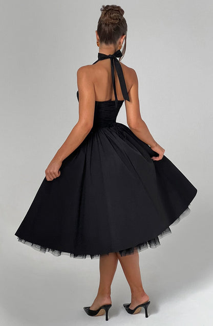 Elegant Allure Midi Dress