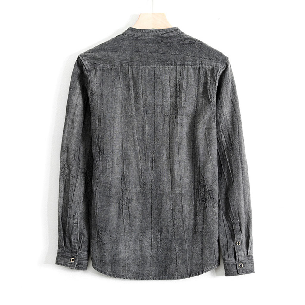 Henry Brook Long-Sleeve Linen Shirt