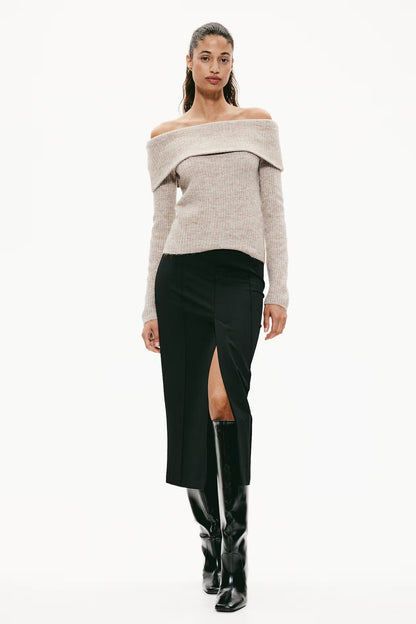 Sila Off Shoulder Sweater