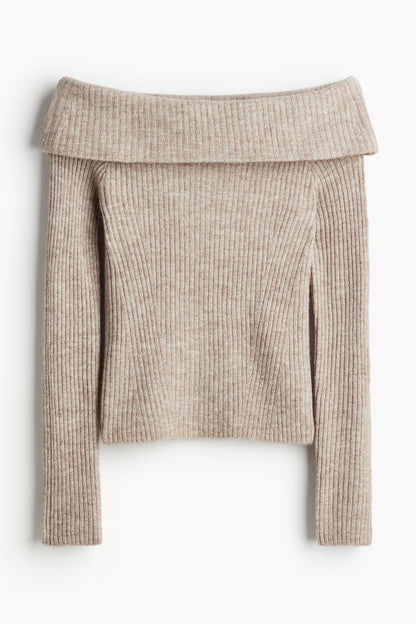Sila Off Shoulder Sweater