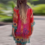 Ethnic Pattern Blouse