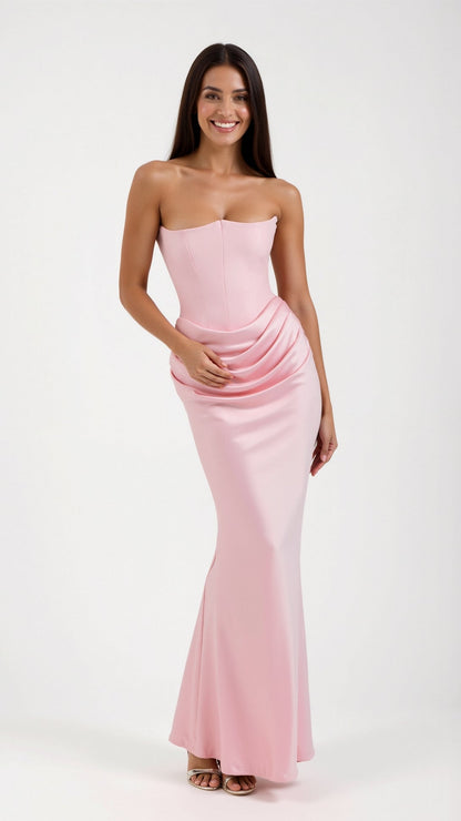 Fiorella Corset Maxi Dress