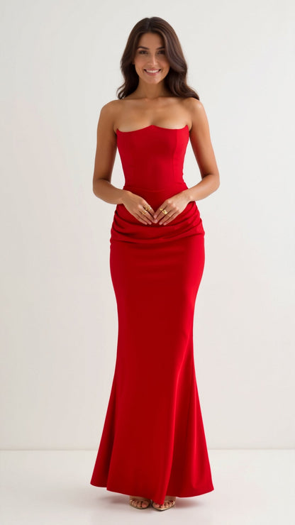 Fiorella Corset Maxi Dress