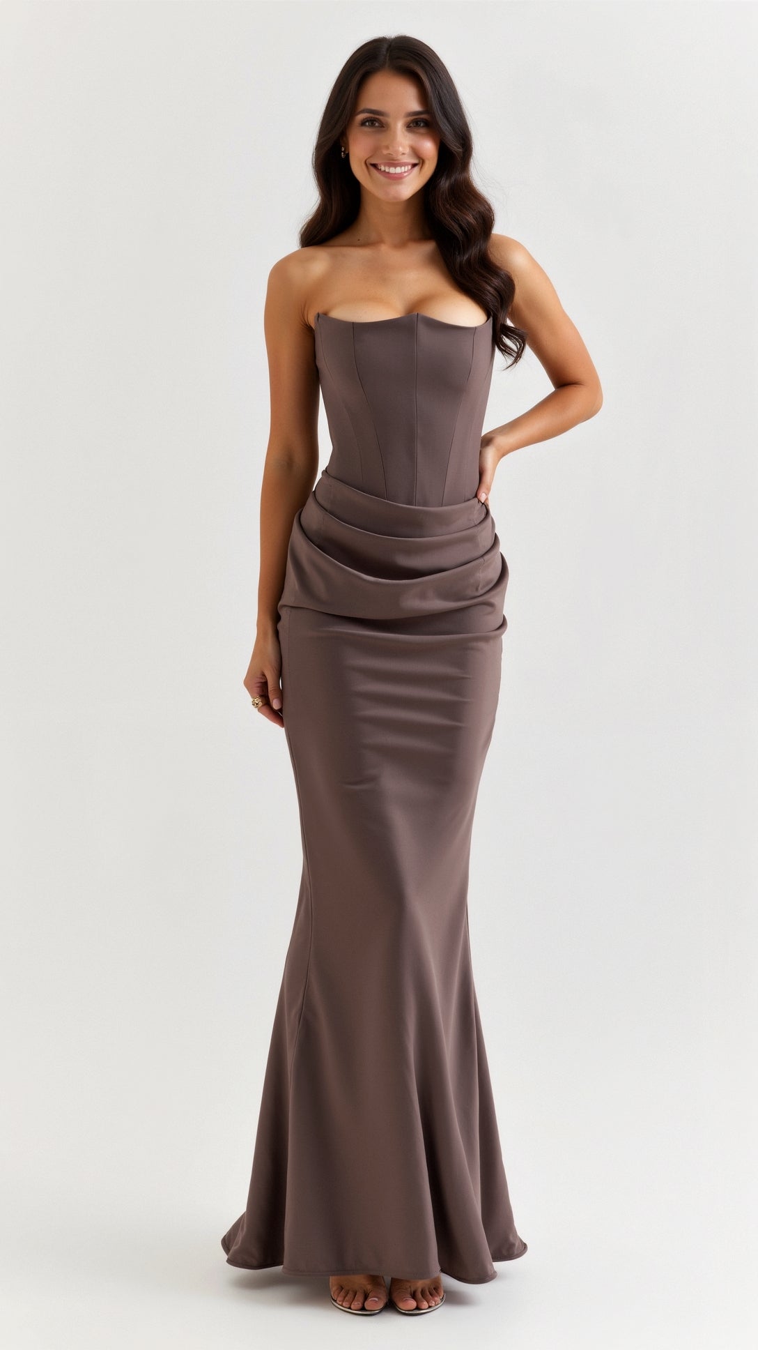 Fiorella Corset Maxi Dress