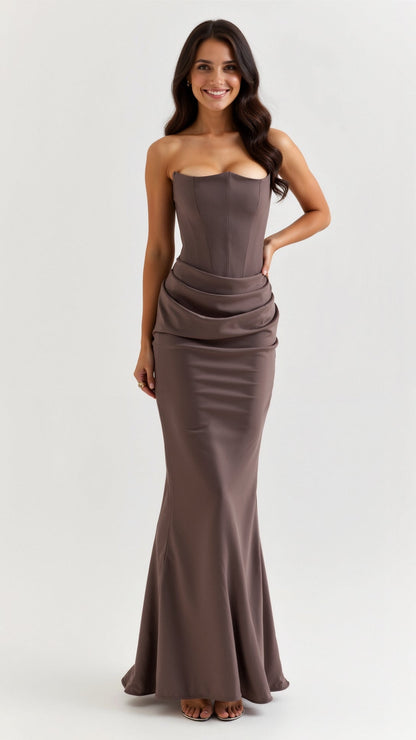 Fiorella Corset Maxi Dress