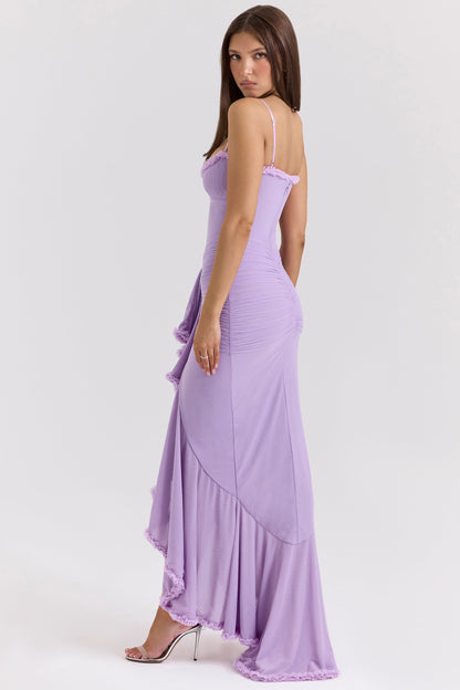 GABBI | RUFFLED MAXI DRESS