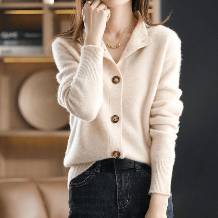 Anny™ Cashmere Knitted Cardigan