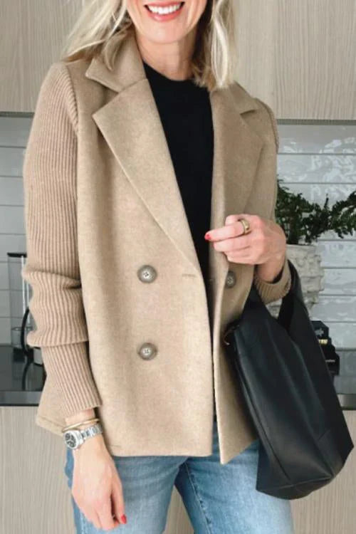 Katrin | Knitted Blazer Coat