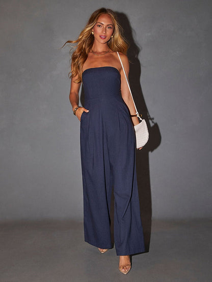LANA STRAPLESS JUMPSUIT