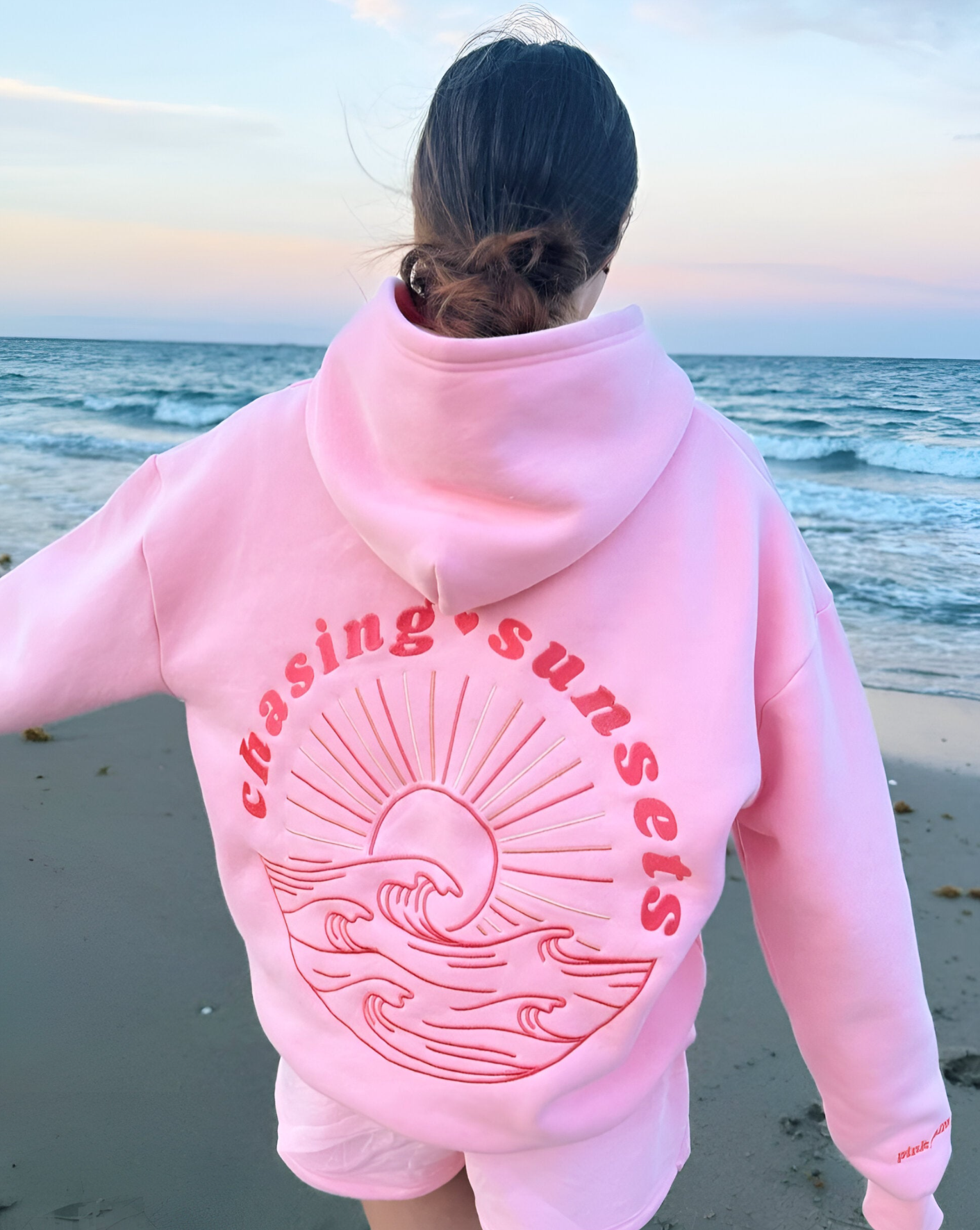 Elysia Sun-Set Waves Hoodie