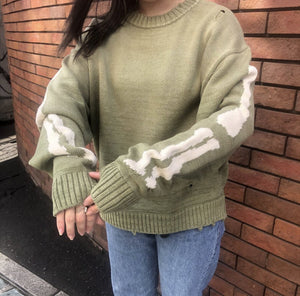 Skeleton Bone Sweater