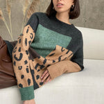 Amelia Leopard Sweater