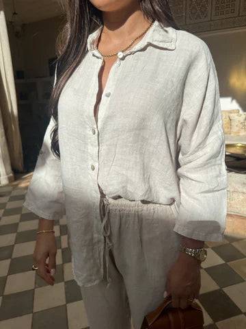 Georgia Casual linen ladies set