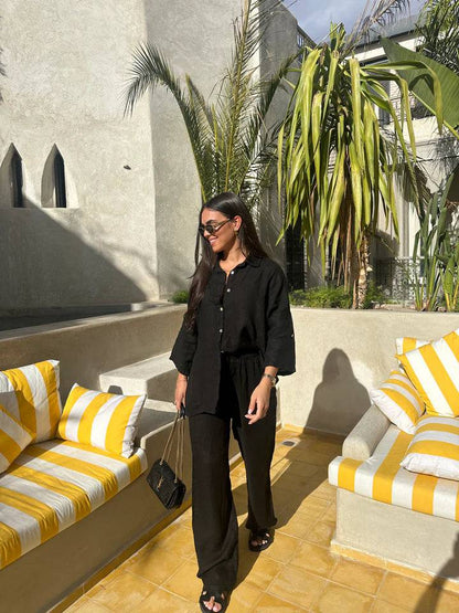 Georgia Casual linen ladies set