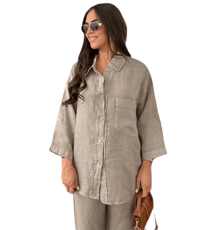 Georgia Casual linen ladies set