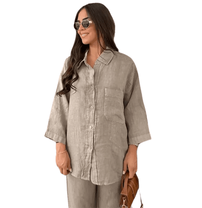 Georgia Casual linen ladies set