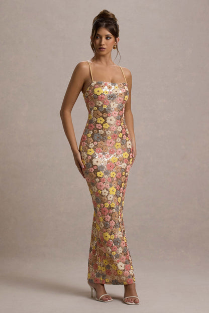 Evie Floral Maxi Dress
