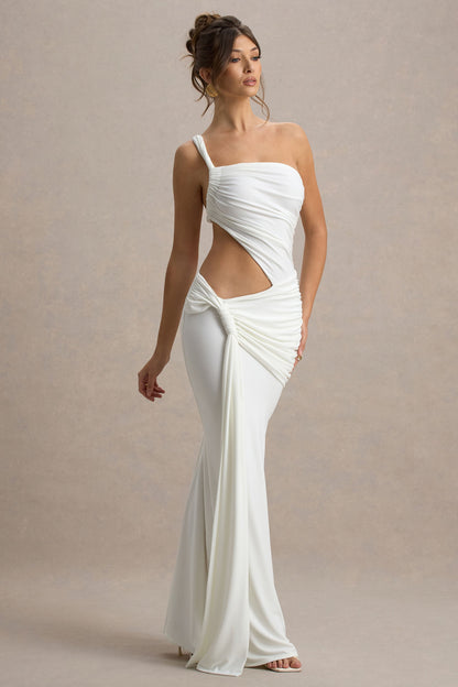 DIANA ASYMMETRIC MAXI DRESS