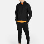 Athletic Slim Fit Track Pants Jet Black