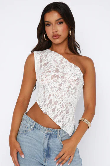 Lace Sleeveless Top